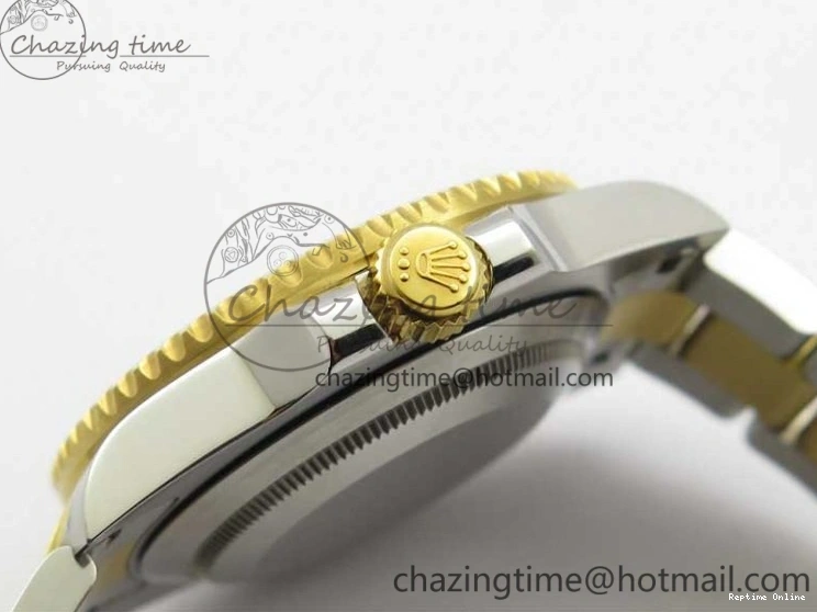 0115 Submariner 116613 LV VRF Best Edition YG Wrapped Bezel Green Dial on SS YG Bracelet A2836 MAX Version Compact 2920